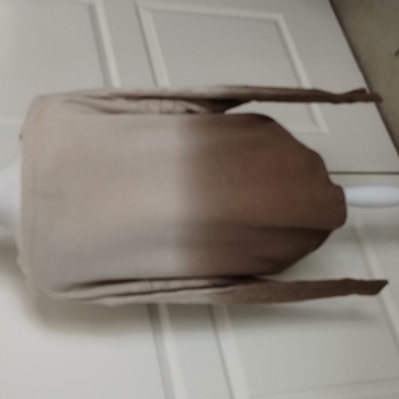 Jardin by Macris Brown cream ombre sweater with vented long sleeves l-xl - Picture 6 of 12